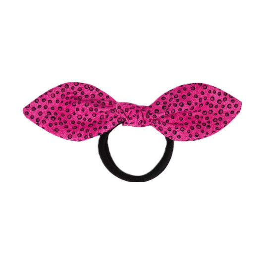 90s Pink Top Knot Ponytail Holder - Hilltop Lane Boutique